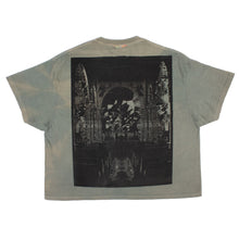 Load image into Gallery viewer, Hand Dyed Forever Cropped Tee in Vintage Grey/Green (2XL)
