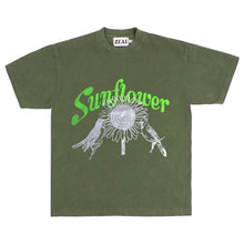 Load image into Gallery viewer, Sunflower Tee in Vintage Green
