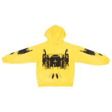Load image into Gallery viewer, Hand Dyed Shadow Chapel Hoodie in Yellow (Med. &amp; Large)
