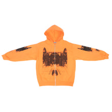 Load image into Gallery viewer, Hand Dyed Shadow Chapel Hoodie in Orange (XL)
