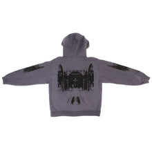 Load image into Gallery viewer, Hand Dyed Shadow Chapel Hoodie in Dark Grey (Large)
