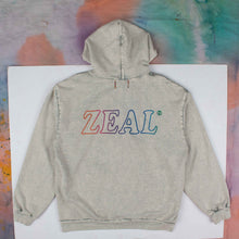 Load image into Gallery viewer, 5 Year ZEAL Logo Hoodie in Mineral Grey
