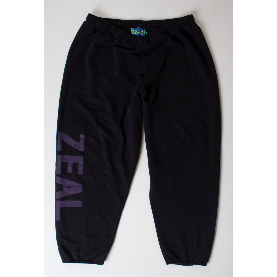 ZEAL WORLD Vintage Sweatpants in Black (XXL 1/1)