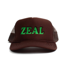 Load image into Gallery viewer, Embroidered Logo Trucker Hat
