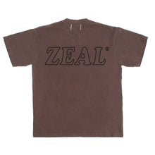Load image into Gallery viewer, Classic ZEAL Logo Tee in Faded Brown

