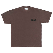 Load image into Gallery viewer, Classic ZEAL Logo Tee in Faded Brown
