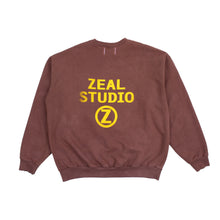 Load image into Gallery viewer, Studio Discovery Team Crewneck in Brown
