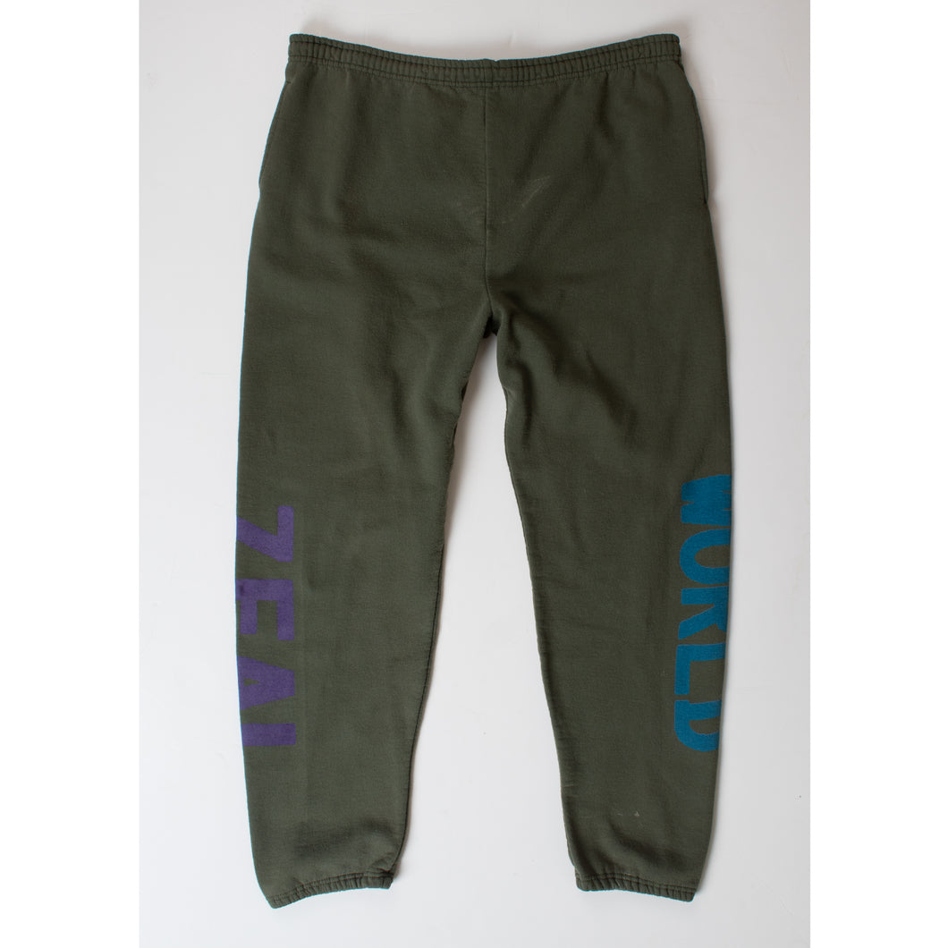 ZEAL WORLD Vintage Sweatpants in Green (Large 1/1)