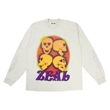 Load image into Gallery viewer, Zeal Heart &amp; Skull Long-Sleeve Tee
