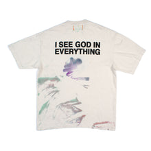 Load image into Gallery viewer, &quot;I See God in Everything&quot; Stained Tee in Cement (MADE TO ORDER)
