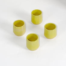 Load image into Gallery viewer, Ceramic Cup in Lime Yellow
