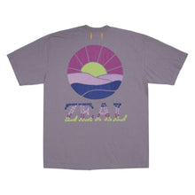 Load image into Gallery viewer, Faded Mosaic Sunrise Tee in Stone Purple
