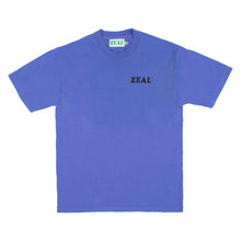 Load image into Gallery viewer, Neon Purple Classic Zeal Logo Tee
