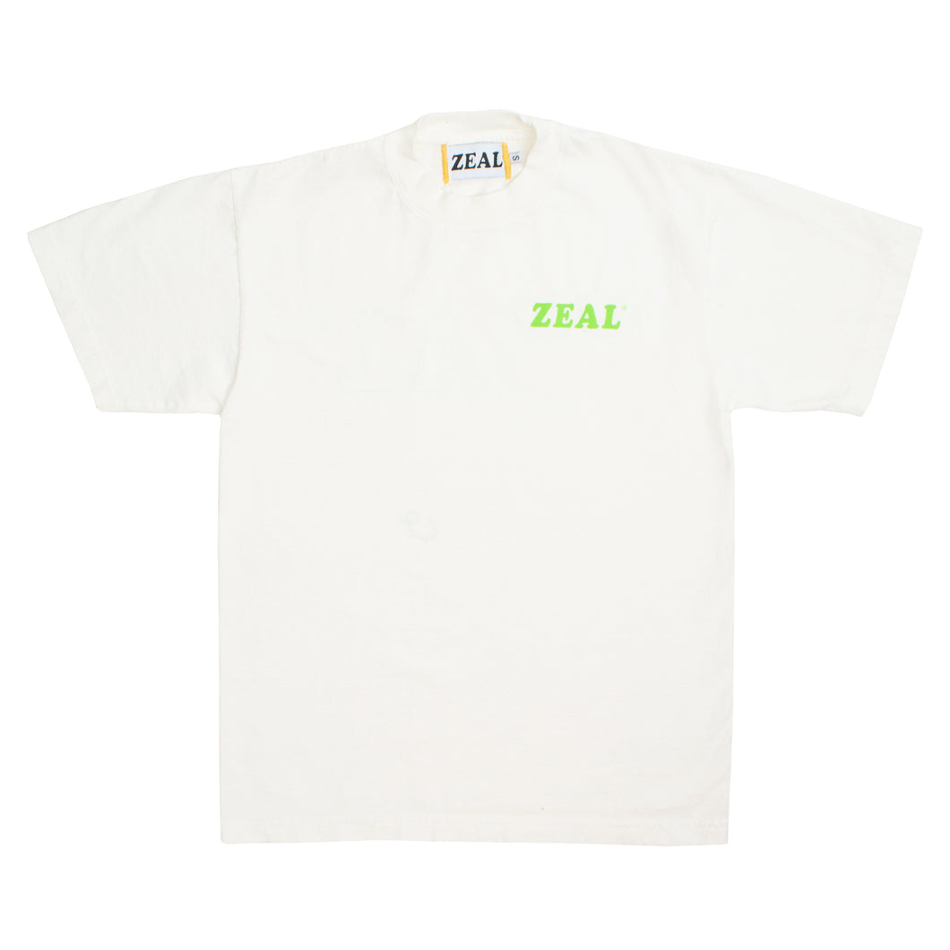 Classic Logo Tee in Off-White