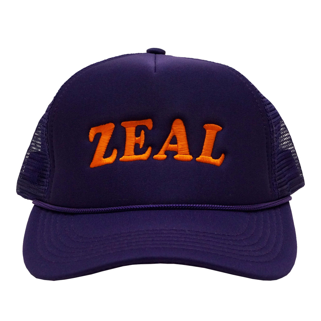 Purple Zeal Logo Farm Cap