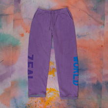 Load image into Gallery viewer, ZEAL WORLD Sweatpants in Purple
