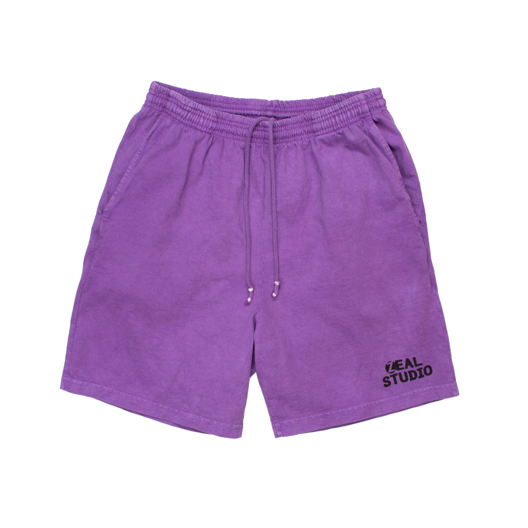 Studio Shorts in Purple