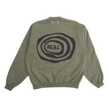 Load image into Gallery viewer, SUN PAINTING Ripple Crewneck in Vintage Green (XL 1/1)
