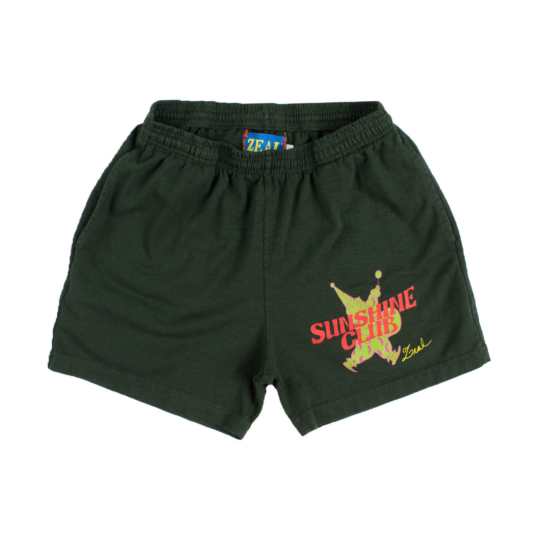 Sunshine Club Shorts in Forest