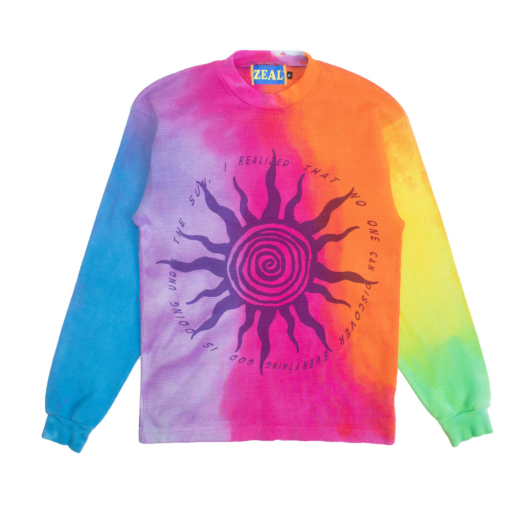 Hand Dyed Heavy Knit Sun Thermal (Size Small 1/1)