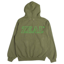 Load image into Gallery viewer, Classic ZEAL Logo Hoodie in Green
