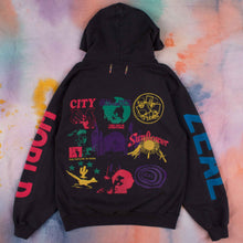 Load image into Gallery viewer, ZEAL WORLD Hoodie in Faded Black
