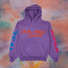 Load image into Gallery viewer, ZEAL WORLD Hoodie in Purple
