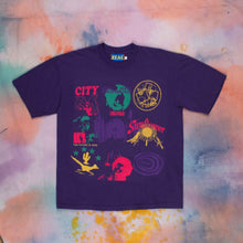 Load image into Gallery viewer, ZEAL WORLD Tee in Purple

