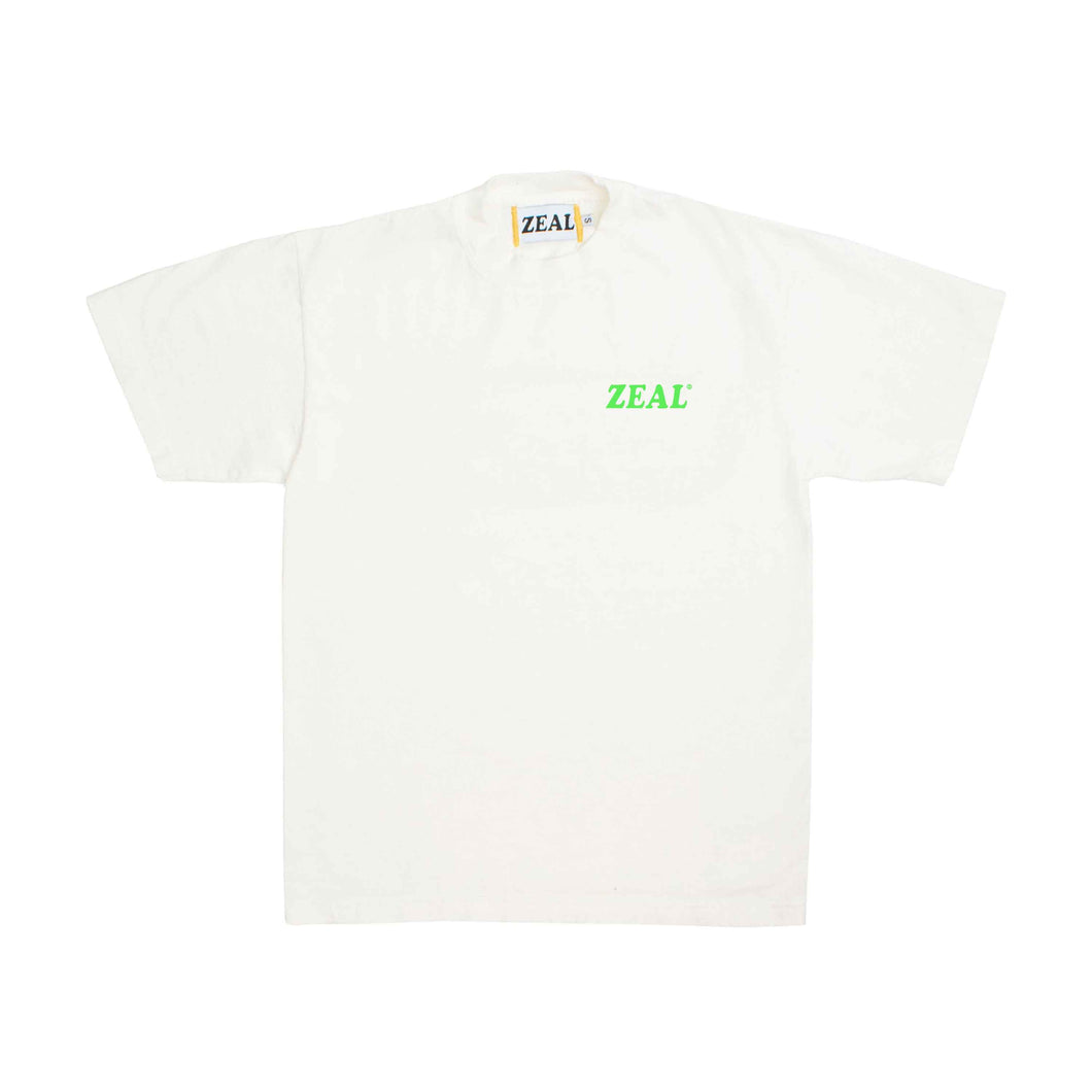 Classic ZEAL Logo Tee on Off-White