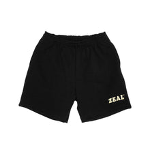 Load image into Gallery viewer, Classic Logo Heavy Fleece Shorts in Black

