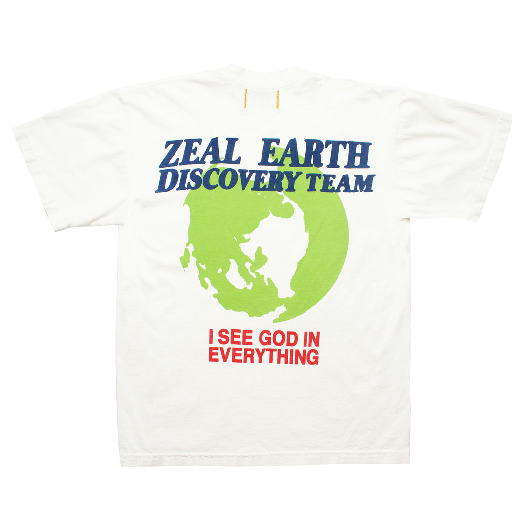 EARTH DISCOVERY TEAM Tee in Off-White