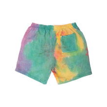 Load image into Gallery viewer, Hand Dyed Heavy Fleece Sunset Shorts
